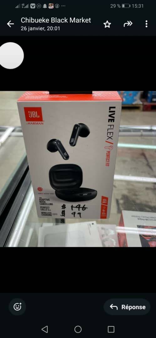 Écouteurs sans fil JBL