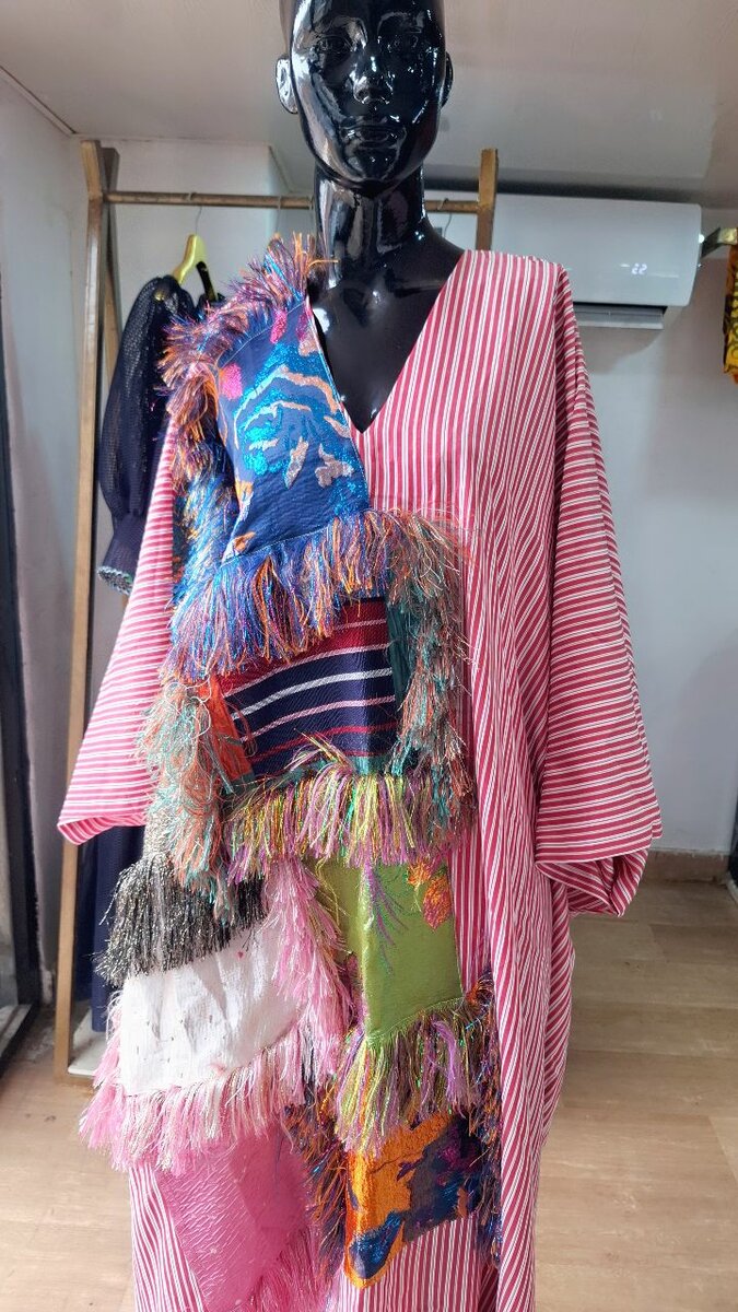Robe Kaftan Colorée Bohème