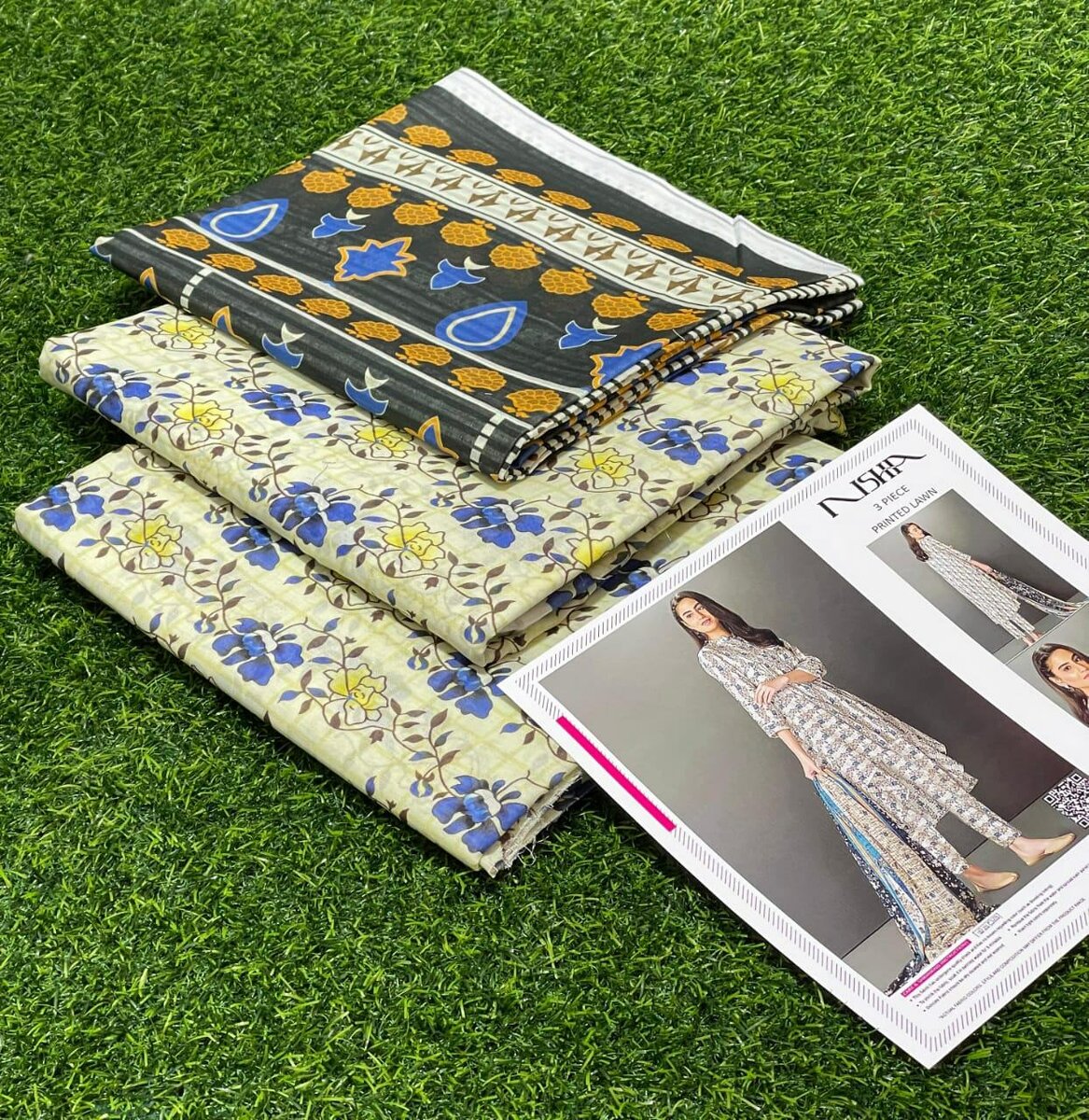 Lawn 90/70 , 3 pc ,20 design available