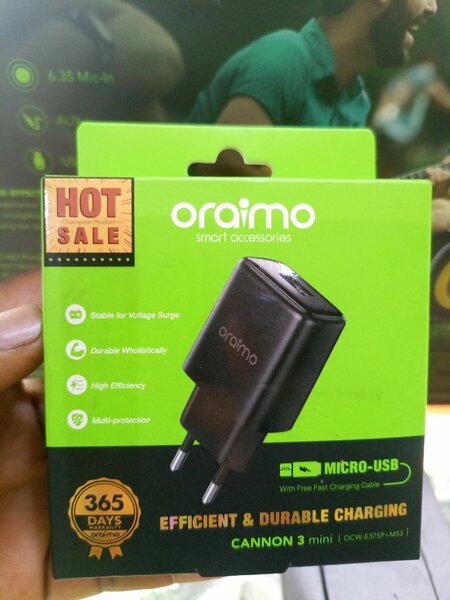 Chargeur Oriamo Micro-USB