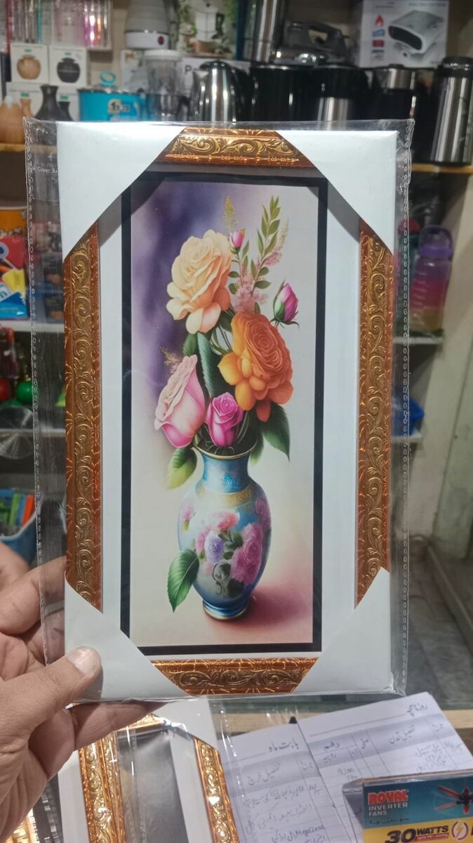 Plant Flower Decoration Photo Frame