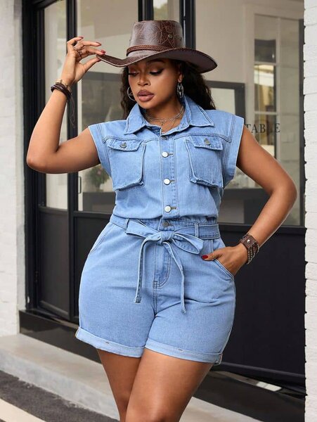 Robe en jean tendance