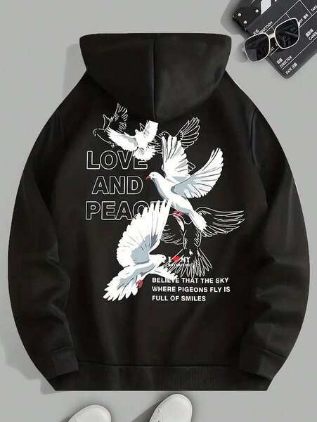 Hoodie "Love and Peace"