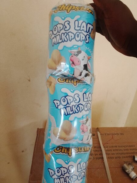 Pops lait, Milk pops - Chips - Sachets de snacks