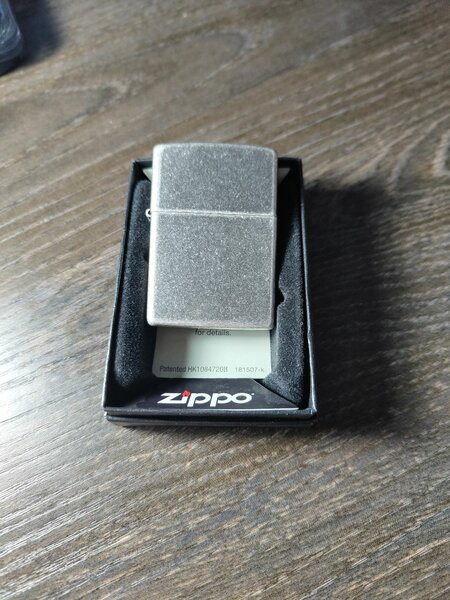 Зажигалка Zippo Antique Silver Plate