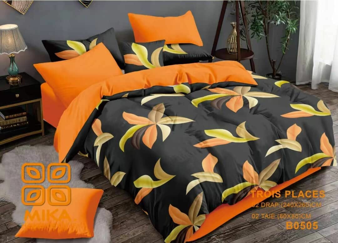 Parure de lit MIKA motifs colorés