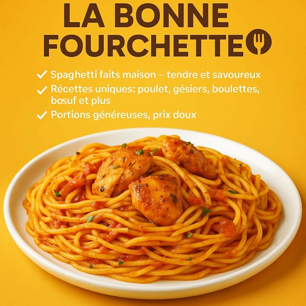 Spaghetti épicé au poulet