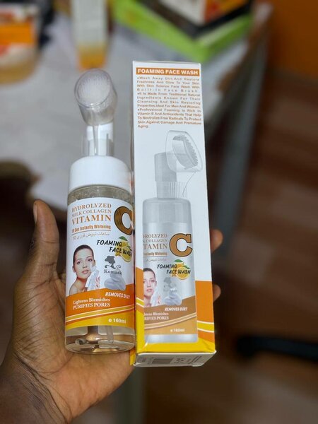 Nettoyant Mousse Visage Vitamine C