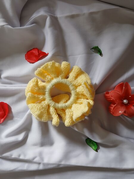 Elastiques à Cheveux en Crochet