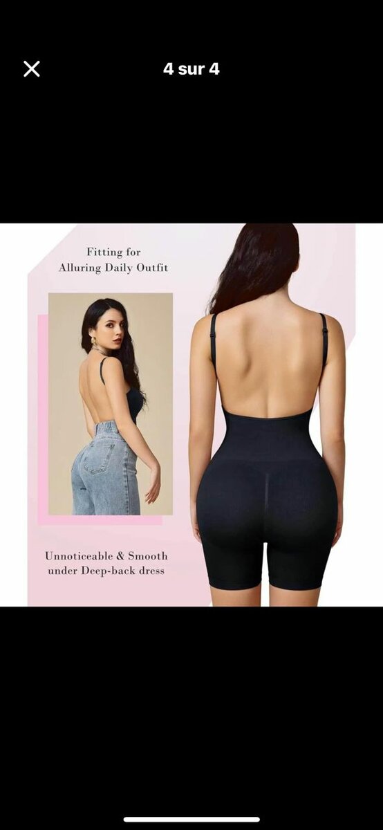 Moule-corps gainant femme