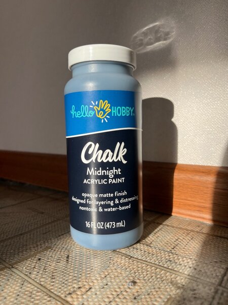 Меловая акриловая краска от Hello Hobby