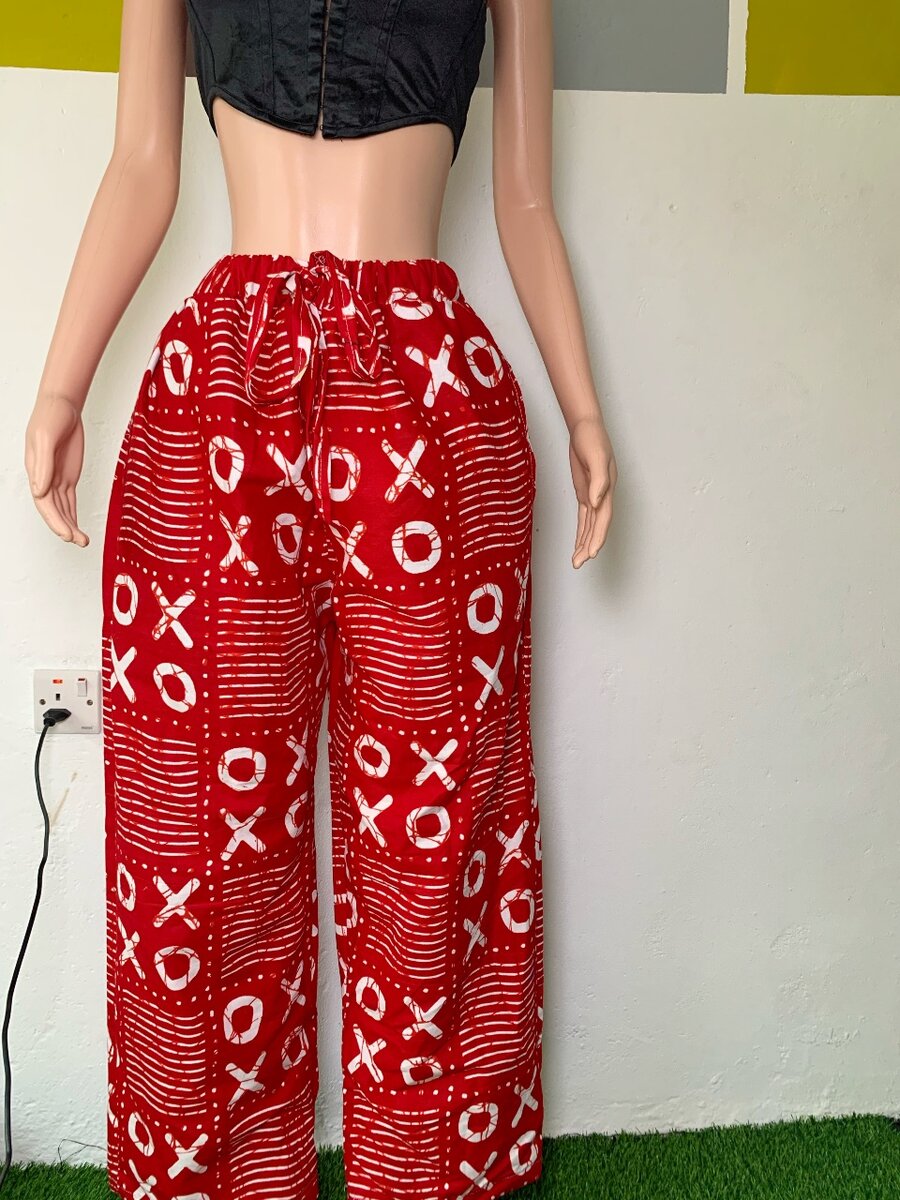 Ankara baggy pants