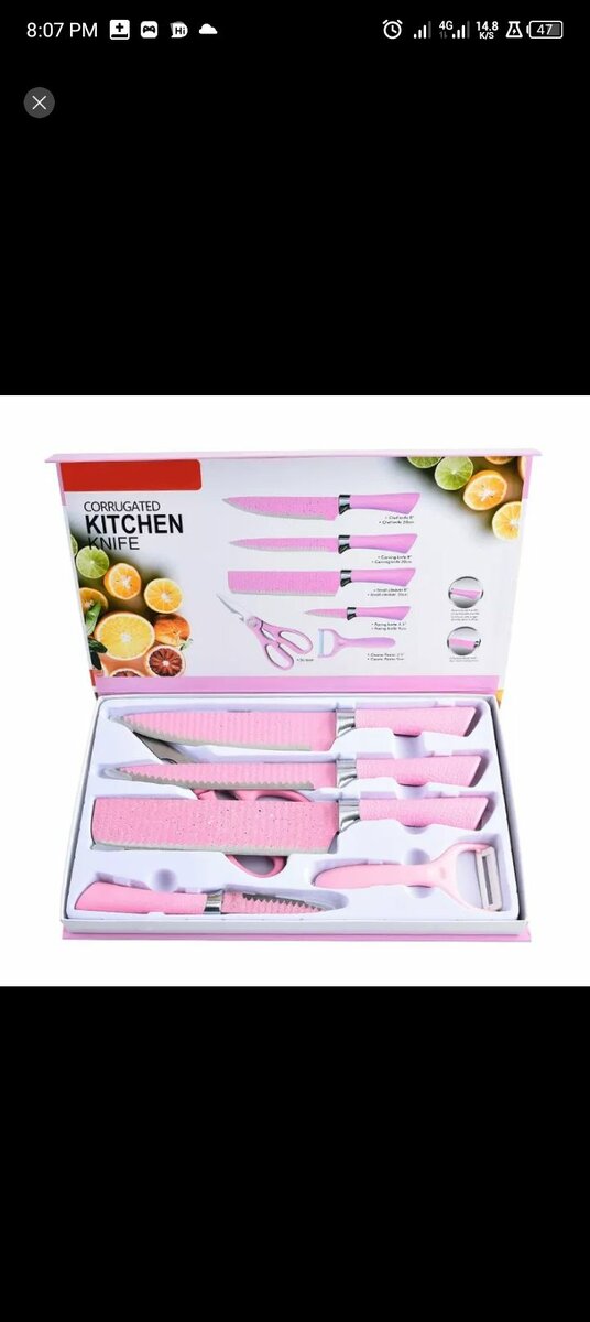 Kitchen knives