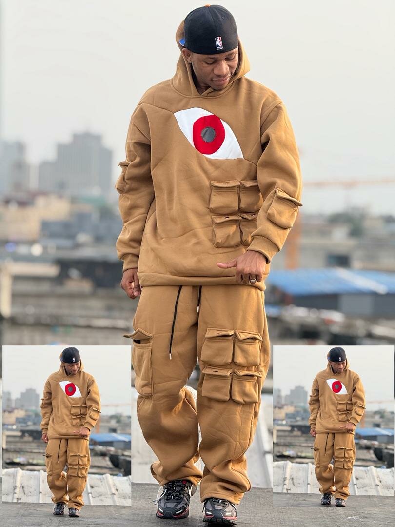 Ensemble survêtement cargo homme