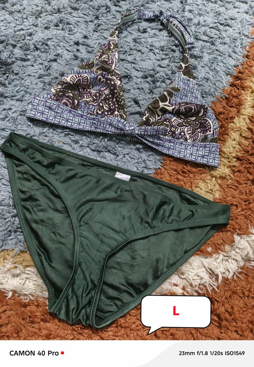 Bikini halter boho femme