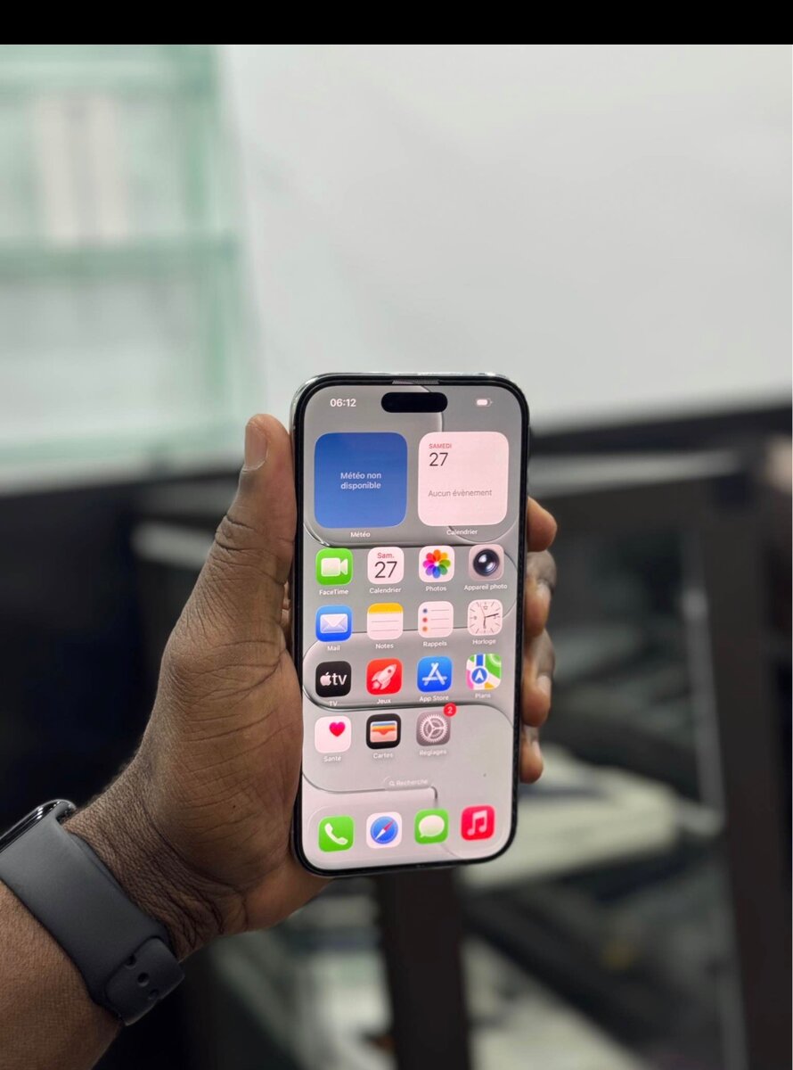 Smartphone Apple dernière génération