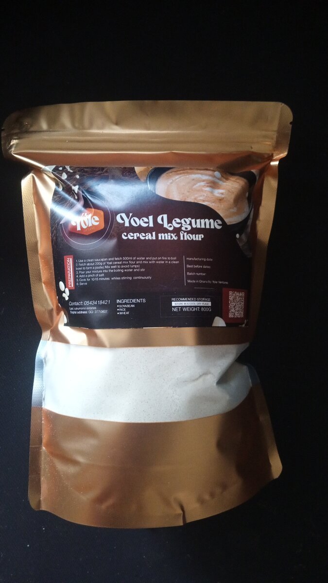 Yoel legume cereal mix flour