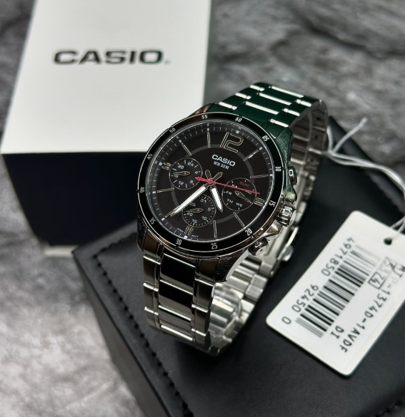 Японские Casio Mtp-1374D-1A часы