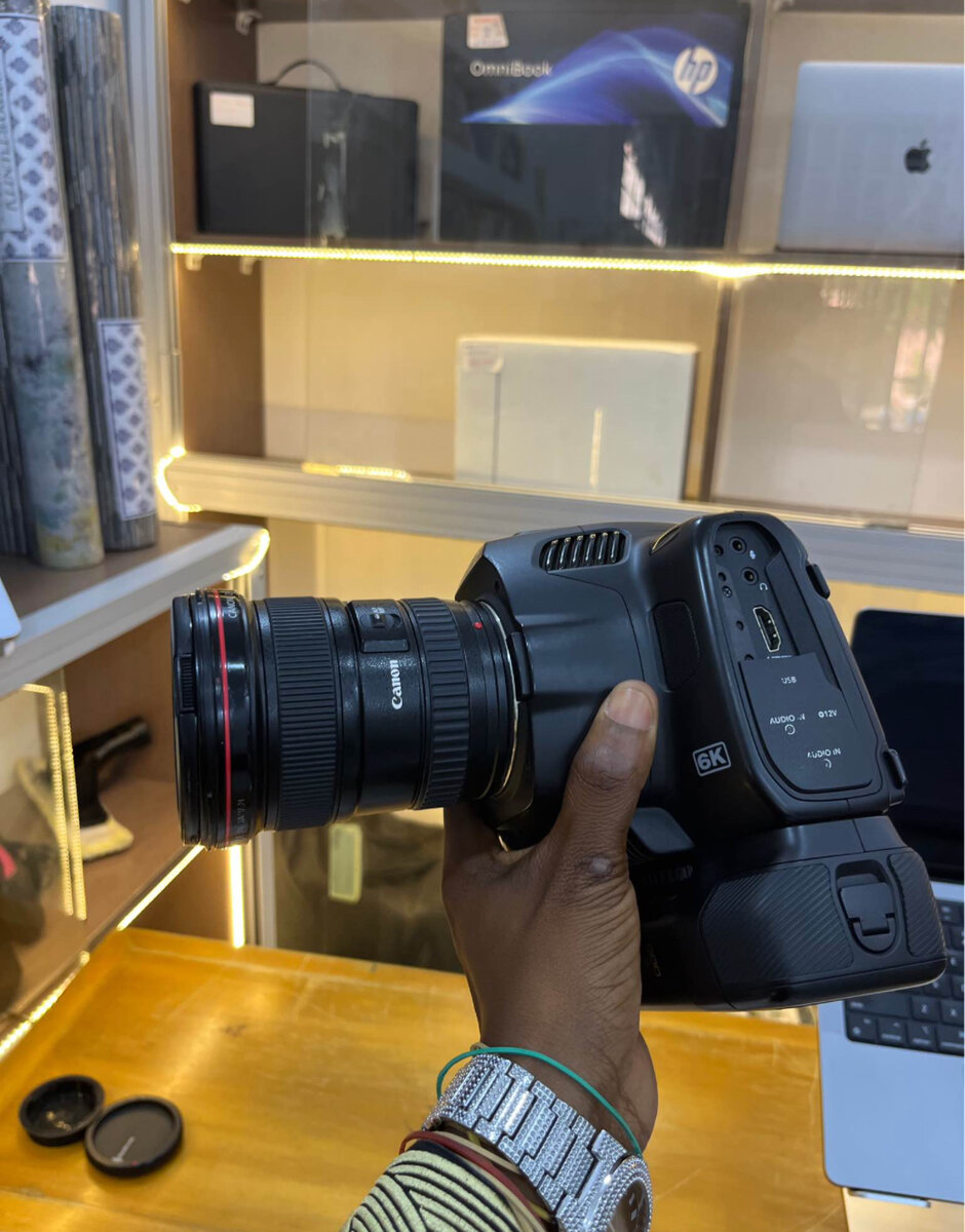Caméra vidéo Blackmagic 6K