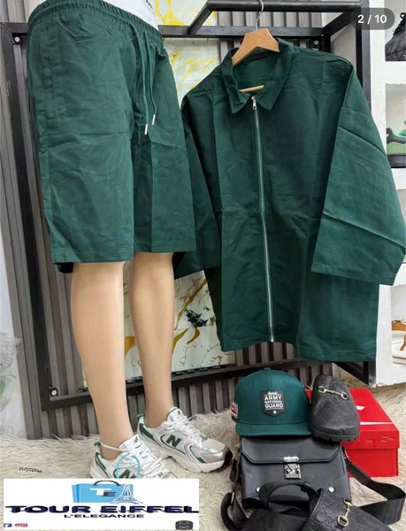 Ensemble vert casual