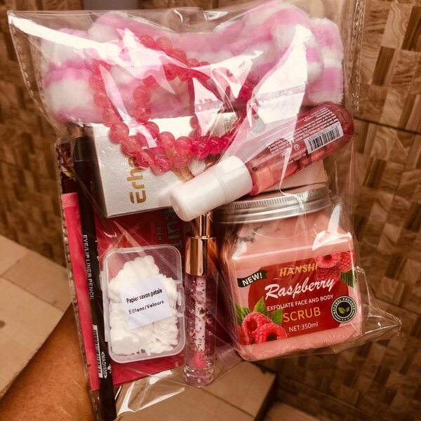 Coffret beauté soin framboise