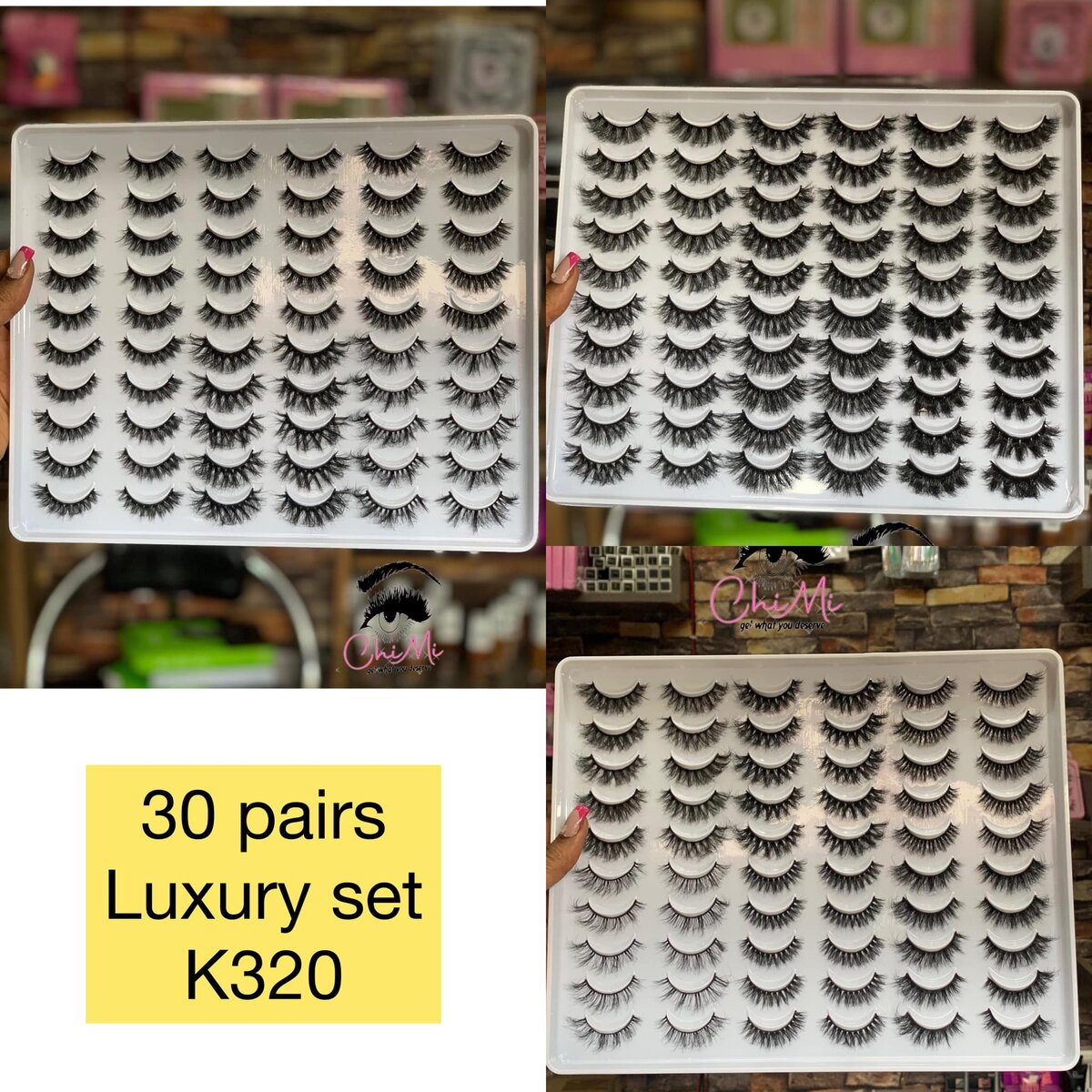 30 pairs of Lash Extensions 