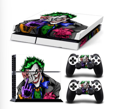 Joker Skin For Ps4 Console Full Wrap With Controller