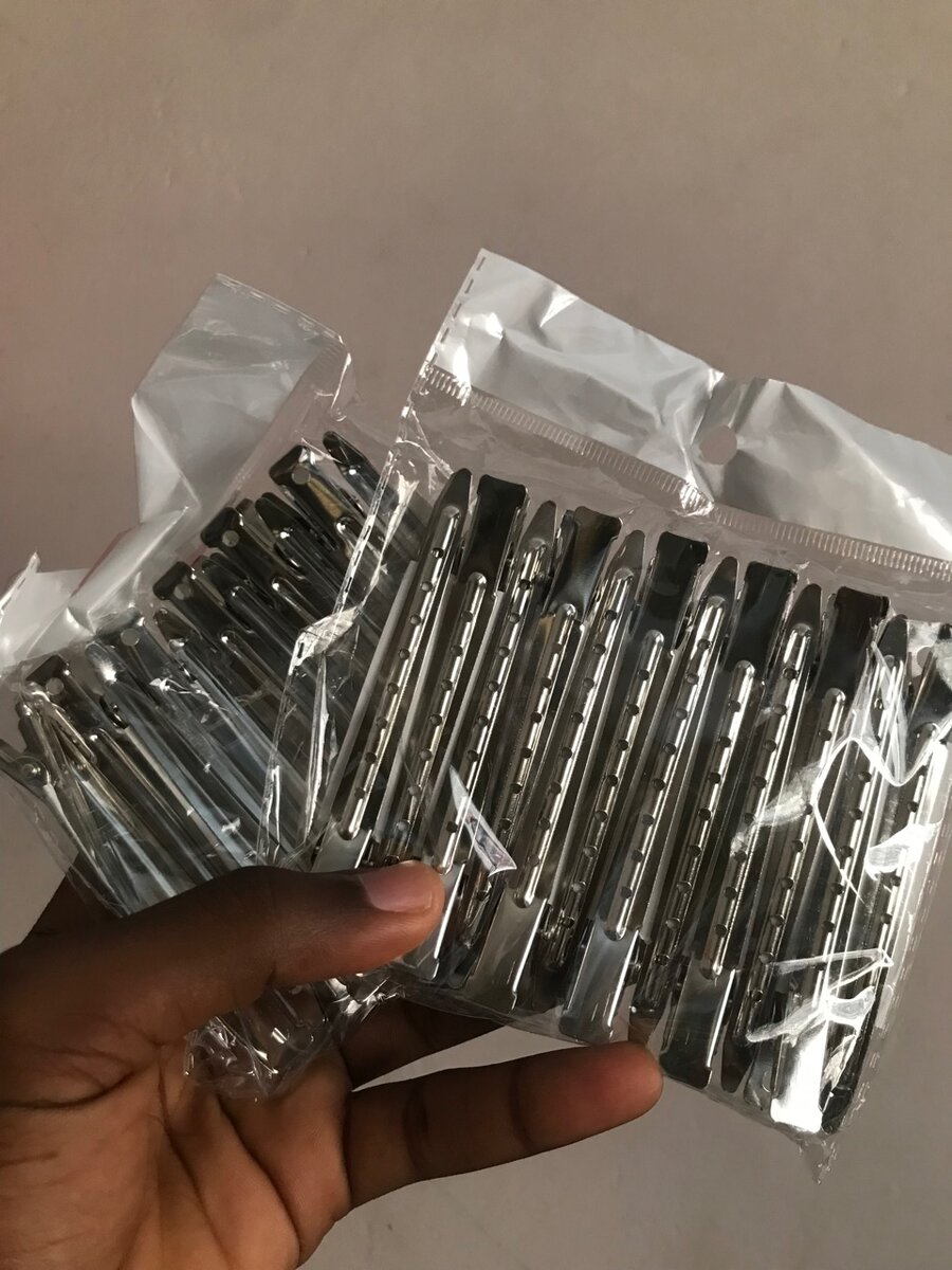 Hair metallic pins