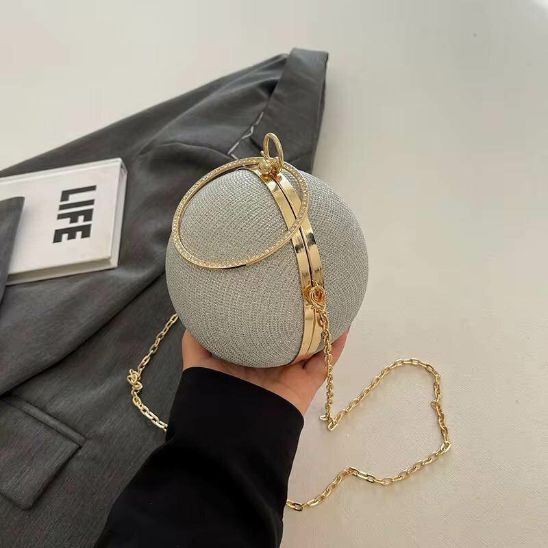 Sac à main rond élégant