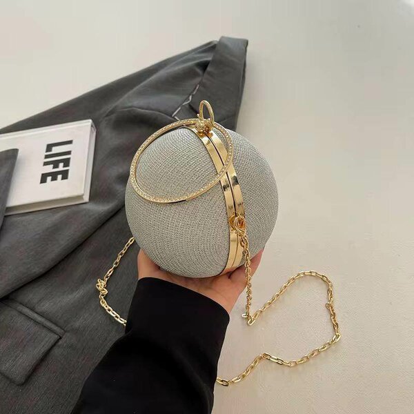 Sac à main rond élégant