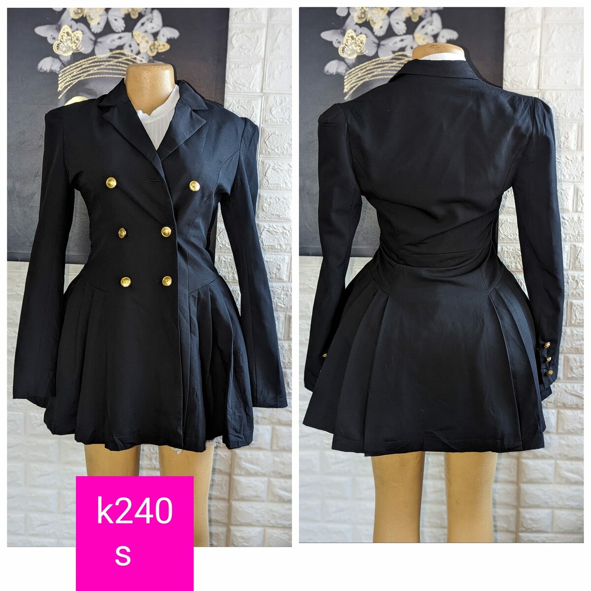 Beautiful and stylish women's jacket black