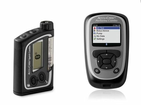 Инсулиновая помпа аккучек комбо