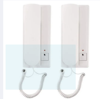 2 Set Cell Powered RL High Quality Audio Door Phone Intercom Inter-phone Wired Home Office Restaurants