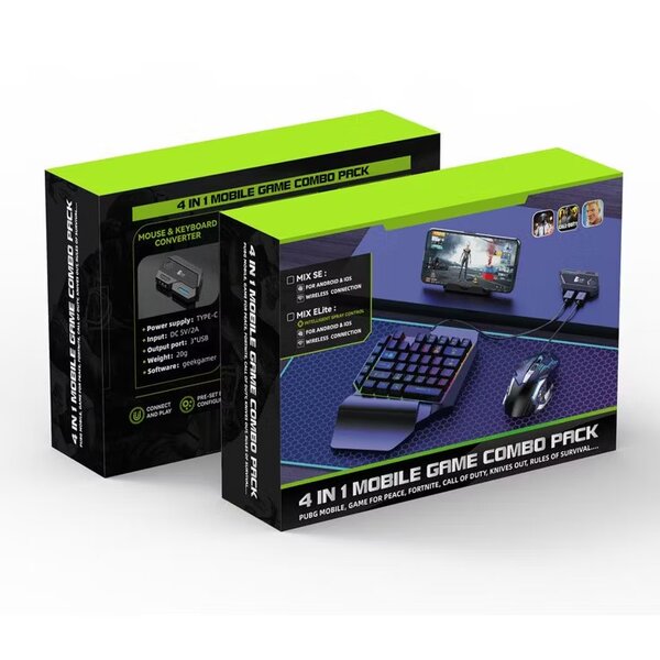 4in1 Mobile Combo Pack - Ultimate Accessory Set