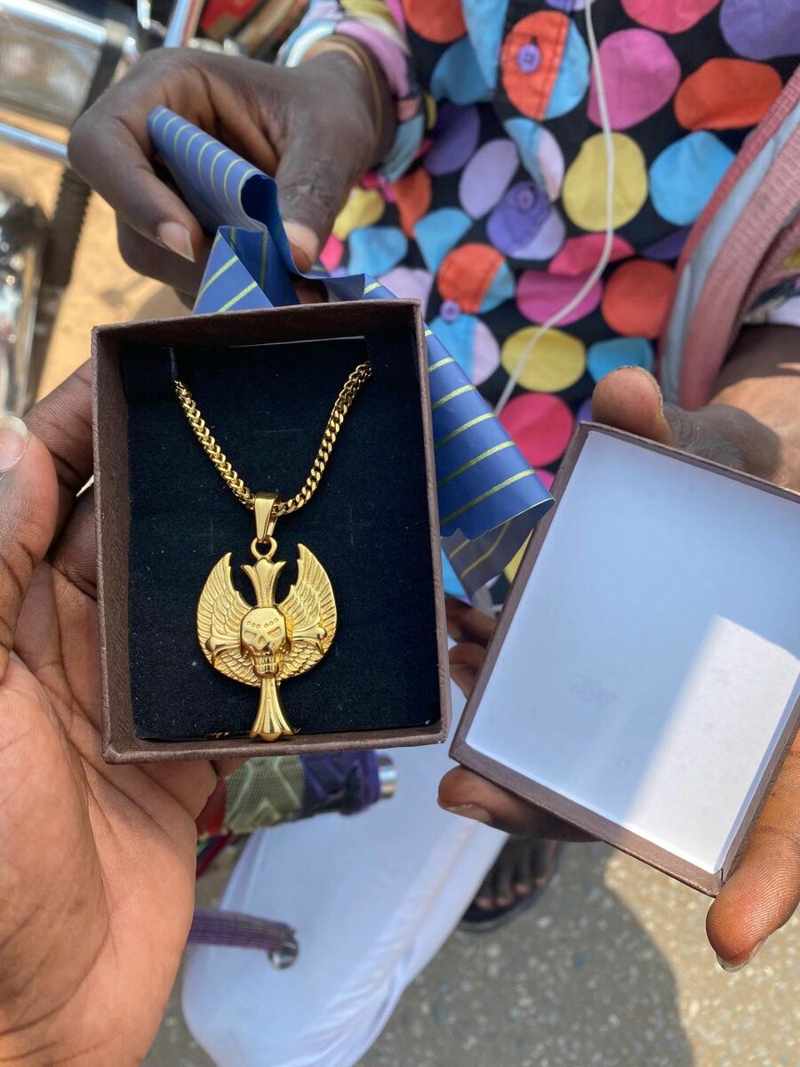 Stainless steel necklace