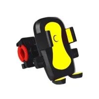 Imported Universal Motorcycle Bike & Bicycles Mobile Phone Holder Stand For Handlebar Driving / Navigation For All Smart phones - Multi Color