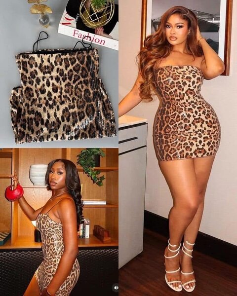 Robe Léopard Glamour