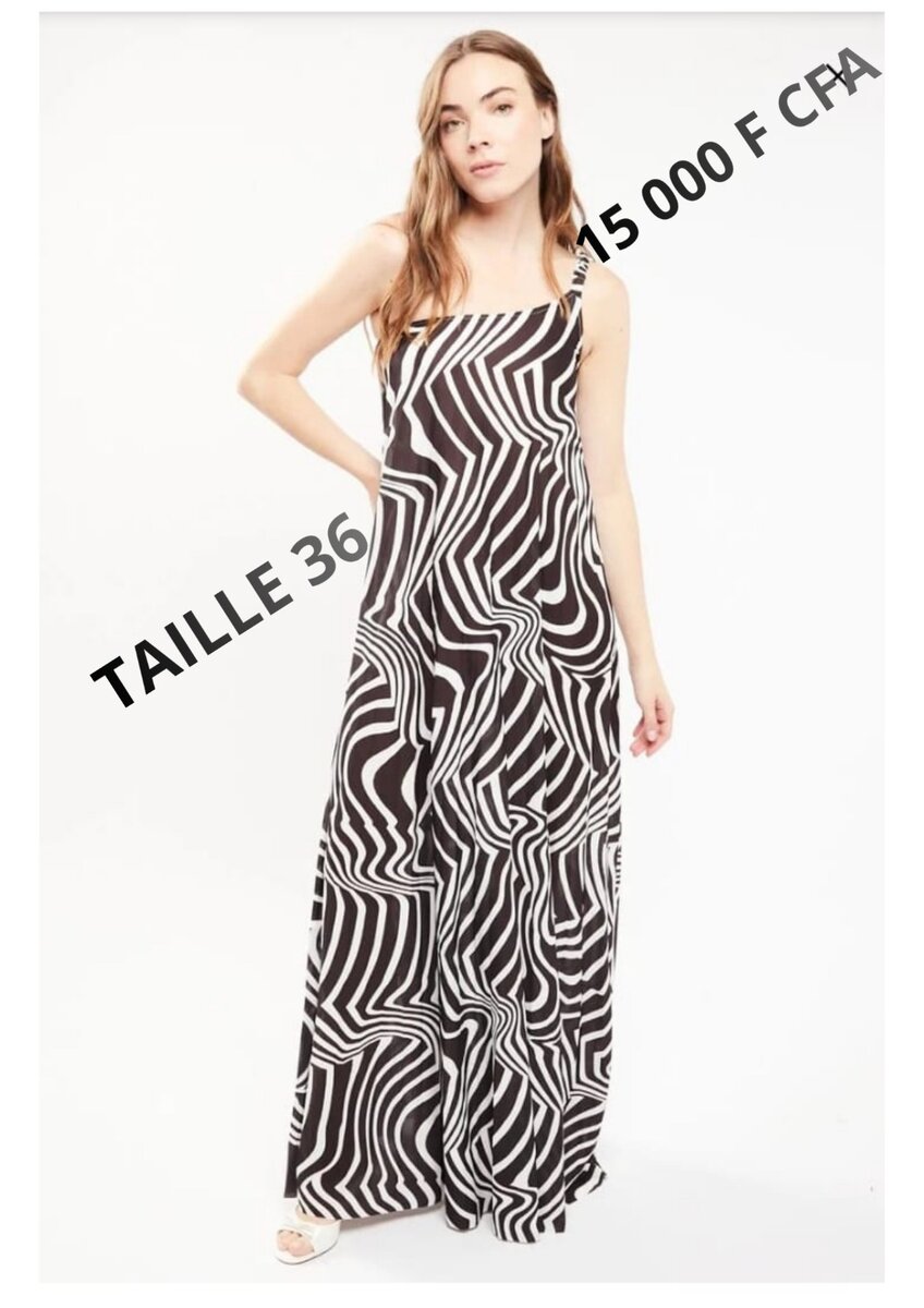 Robe Maxi Évasée Chic