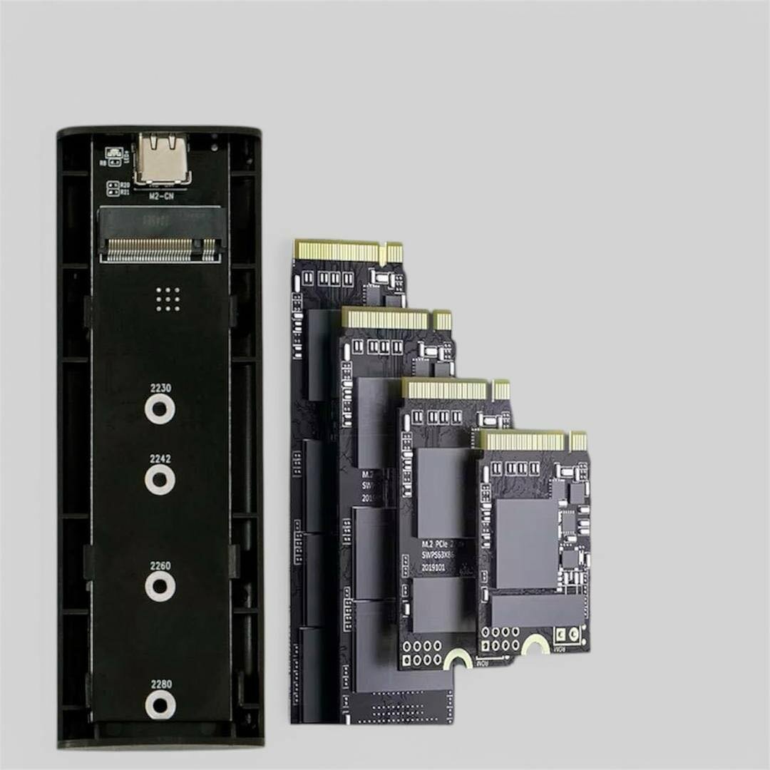 BOÎTIER DISQUE DUR SSD M.2 NVMe / NGFF TYPE C