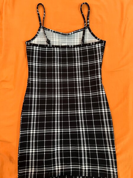 Robe SHEIN à carreaux chics