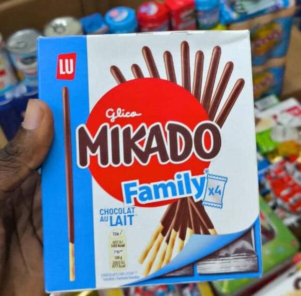 Bâtonnets Mikado Chocolat au Lait
