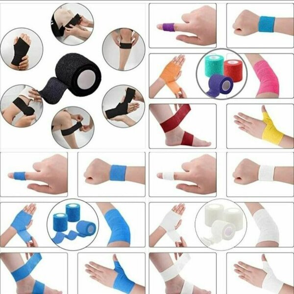 Bandes adhésives colorées