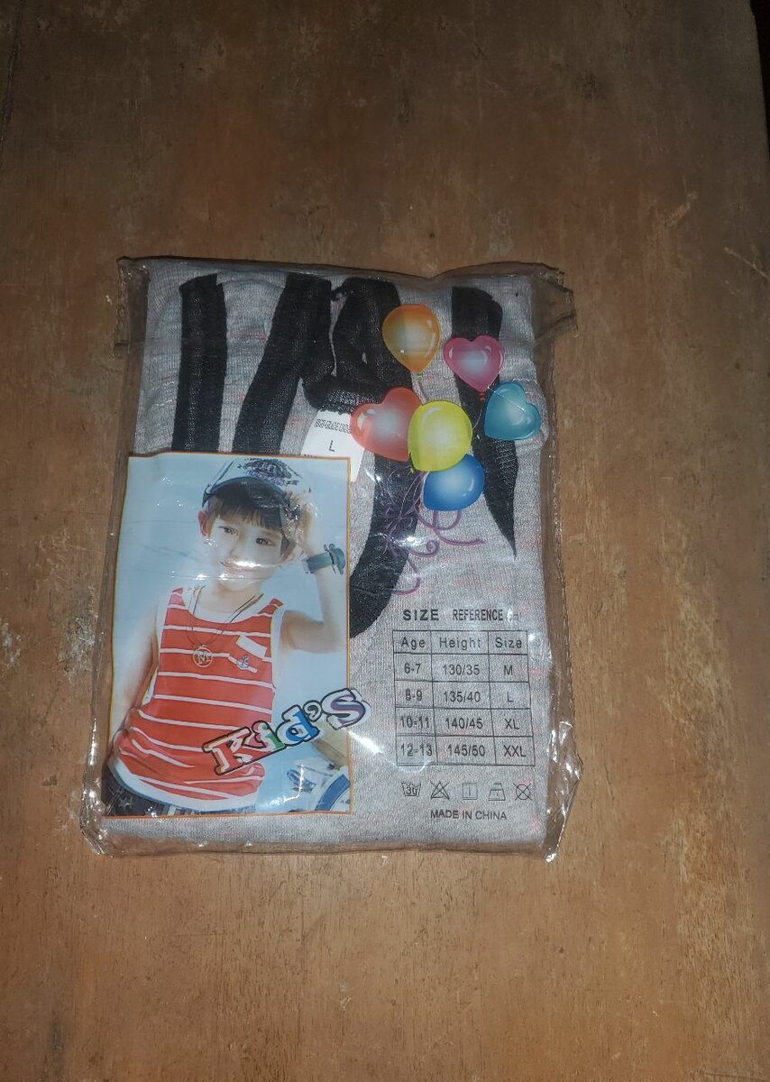 Débardeur enfant taille L