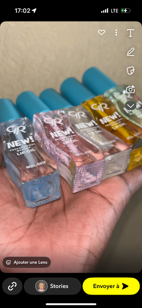 Huile à Lèvres Hydratante prof