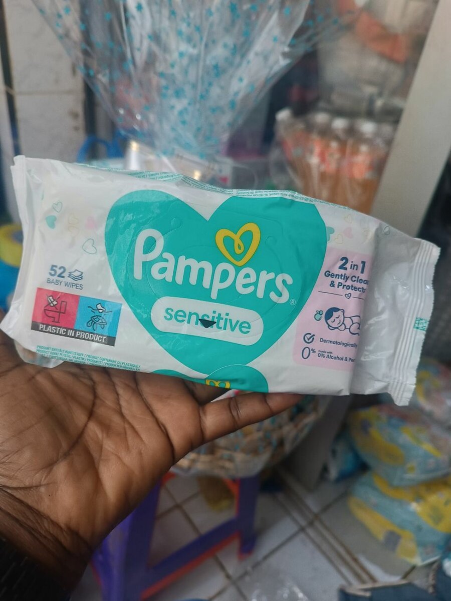 Lingettes bébé Pampers Sensitive