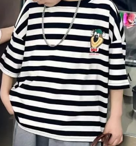 Футболка полосатая   5-12л  