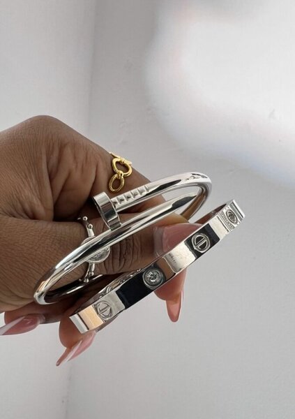 Bracelet en argent élégant