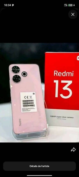 Smartphone Redmi 13 Rose