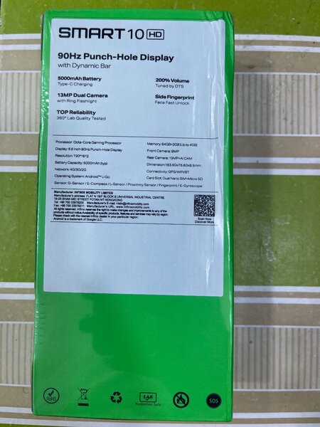 Infinix Smart 10 HD