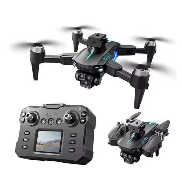 Drone professionnel, trois caméras avec écran, localisation